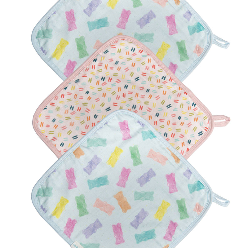 LouLou Lollipop | Washcloth 3-Pieces Set - Plumme Box