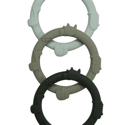 LouLou Lollipop | Wild Teething Ring Set - Plumme Box