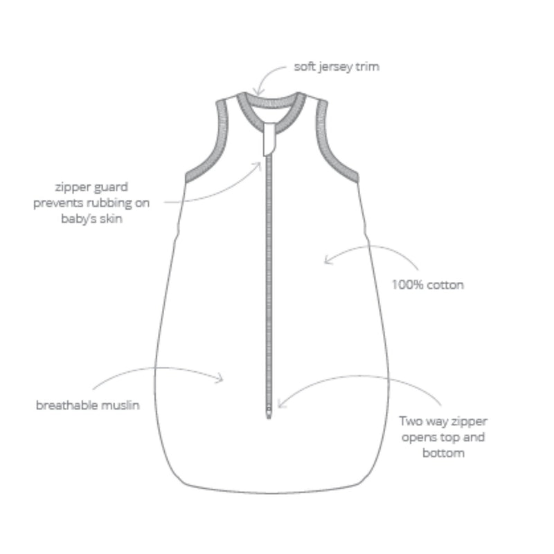 Lulujo | Boho - Sleepsac 1.0TOG - Plumme Box