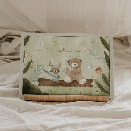 Moka Toutou Musical | Traditional Puzzle - The Enchanted Forest of Moka - Plumme Box